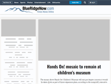 Tablet Screenshot of blueridgenow.com